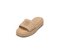 Sandale MARC O'POLO "in Bastoptik", Damen, Gr. 42, chalky sand, Obermaterial: 50% Polyester, 50% Polypropylen, unifarben, Schuhe Sandale (85314416-42) chalky sand