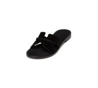 Sandale MARC O'POLO "mit modernen Cut-Outs", Damen, Gr. 40, schwarz, Obermaterial: 100% Leder (Rind), unifarben, Schuhe Sandale (22754901-40) schwarz