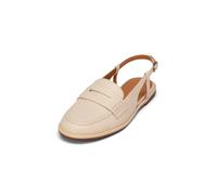 Sandale MARC O'POLO "mit verstellbarem Riemen", Damen, Gr. 39, beige (raw cotton), Obermaterial: 100% Leder, unifarben, Schuhe Sandale (70664747-39) raw cotton
