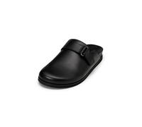 Sandale MARC O'POLO "mit vorgeformtem Fußbett", Herren, Gr. 43, schwarz, Obermaterial: 100% Leder, unifarben, Schuhe Sandale (44825740-43) schwarz