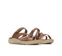 Sandale MERRELL "DISTRICT 4 LTR WEAVE", Damen, Gr. 41, mocha, Leder, Synthetik, Schuhe Sandale (57861942-41) mocha