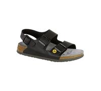 Birkenstock Professional Milano Birko-Flor ESD 634798, Riemchensandalen, Schwarz (Schwarz 79), 43 EU (9 UK)