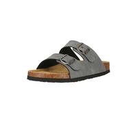 Sandale NOU "Shawnee V2", Herren, Gr. 41, dunkelblau, Lederimitat, Schuhe Sandale, mit gepolstertem Fußbett (73665517-41) dunkelblau