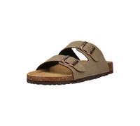 Sandale NOU "Shawnee V2", Herren, Gr. 48, braun, braun, Lederimitat, Schuhe Sandale, mit gepolstertem Fußbett (72472559-48) braun, braun