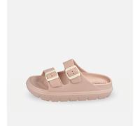 Sandale O'NEILL "SUNSET SLIDER WOMEN LOW", Damen, Gr. 41, peach whip, Synthetik, Schuhe Sandale (42210732-41) peach whip