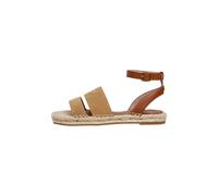 Sandale PEPE JEANS "sandals AURI STREET W", Damen, Gr. 28, caramel beige, 50% Cow Suede, 50% Polyurethan, Schuhe Sandale (64830731-38) caramel beige