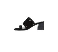 Sandale PEPE JEANS "sandals CARISSE STUDS W", Damen, Gr. 40, schwarz, 100% Rindsvelours, Schuhe Sandale (18558436-40) schwarz