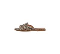 Sandale PEPE JEANS "sandals DYANA SNAKE W", Damen, Gr. 37, beige (stowe beige), Schuhe Sandale (70012036-37) stowe beige