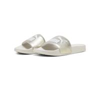 Sandale PUMA "Leadcat 2.0 Metallic Whisper Sandalen Damen", Damen, Gr. 37, gold weiß warm, Obermaterial: Synthetik. Futter: Textil. Innensohle: Synthetik. Laufsohle: Synthetik, Schuhe Sandale (6641083