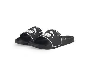 Sandale PUMA "Leadcat 2.0 Sandalen Erwachsene", Damen, Gr. 43, schwarz-weiß (schwarz, weiß), Obermaterial: Synthetik. Futter: Textil. Innensohle: Synthetik, Textil. Laufsohle: Synthetik, CMEVA, Schuhe