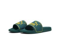Sandale PUMA "Leadcat 2.0 Sandalen Erwachsene", Herren, Gr. 44,5, emerald ice dazzling gelb grün, Obermaterial: Synthetik. Futter: Textil. Innensohle: Synthetik, Textil. Laufsohle: Synthetik, CMEVA, S
