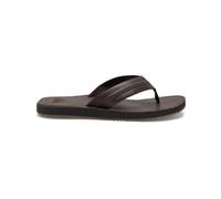 Sandale QUIKSILVER "Carver Natural", Herren, Gr. 6(39), braun (braun, braun, braun), Obermaterial:Obermaterial: Leder / Außensohle: Gummi;, Schuhe Sandale (98302438-6)
