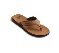Sandale QUIKSILVER "Carver Nubuck", Herren, Gr. 7(40), beige (tan, pattern_1), Obermaterial:Obermaterial: Synthetikmaterial / Futter: Textil / Außensohle: Gummi;, Schuhe Sandale (94082824-7) tan, patt