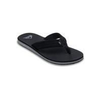 Sandale QUIKSILVER "Carver Suede", Herren, Gr. 8(41), schwarz 1, Obermaterial: 94% Wildleder/6% Textil-Nylon, Futter: 100% Wildleder, Laufsohle: 100% TPR., Schuhe Sandale (20753546-8) schwarz 1