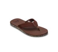 Sandale QUIKSILVER "Carver Suede Recycled", Herren, Gr. 11 (44), braun (braun 2), Obermaterial: 94% Wildleder/6% Textil-Nylon, Futter: 100% Wildleder, Laufsohle: 100% TPR., Schuhe Sandale (21658049-11