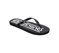 Sandale QUIKSILVER "Java Wordmark", Jungen, Gr. 12(29), schwarz-weiß (blau 1), Obermaterial: Synthetikmaterial / Außensohle: Moosgummi, Schuhe Sandale (37480630-12) blau 1