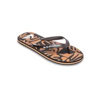 Sandale QUIKSILVER "Molokai Art 25", Herren, Gr. 7(40), almond desert checker, Obermaterial:Obermaterial: Synthetik / Laufsohle: Moosgummi;, Schuhe Sandale (53119718-7) almond desert checker