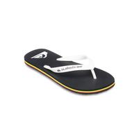 Sandale QUIKSILVER "Molokai Core", Herren, Gr. 12(45), schwarz (schwarz, rasta), Obermaterial:Obermaterial: Synthetikmaterial / Außensohle: Moosgummi;, Schuhe Sandale (33233106-12) schwarz, rasta