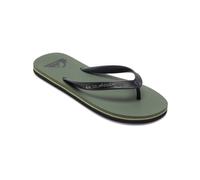 Sandale QUIKSILVER "Molokai Core", Herren, Gr. 13(46), grün (grün 1), Obermaterial: Synthetikmaterial / Außensohle: Moosgummi., Schuhe Sandale (65132955-13) grün 1