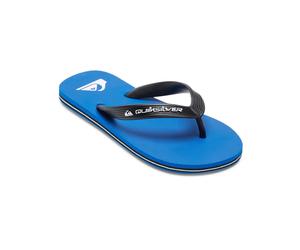Sandale QUIKSILVER "Molokai Core", Jungen, Gr. 6(39), blau (blau 1), Synthetik, Schuhe Sandale (66735629-6) blau 1