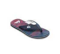 Sandale QUIKSILVER "Molokai Layback", Gr. 11 (44), india ink tijuana, Obermaterial: Textil (Baumwolle), Futter: Textil, Außensohle: Schwammgummi, Schuhe (94362715-11) india ink tijuana