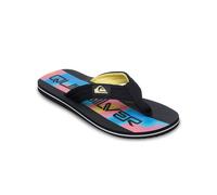 Quiksilver Sandale Molokai Layback - Obermaterial 100% Baumwolltextil - Herren Schwarz Holmes Gr.42