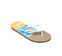 Sandale QUIKSILVER "Molokai Stripe 25", Herren, Gr. 12(45), blau (coronet blau naturama), Obermaterial:Obermaterial: Synthetikmaterial / Außensohle: Gummi;, Schuhe Sandale (99304813-12) coronet blau n