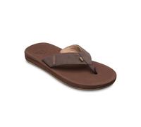 Sandale QUIKSILVER "Rivi 26", Herren, Gr. 8(41), braun (braun 2), Obermaterial: 95% Kunstwildleder/5% Polyester-Textil, Futter: 100% Polyester-Textil, Laufsohle: 100% TPR., Schuhe Sandale (83626043-8)
