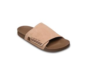 Sandale QUIKSILVER "Rivi", Herren, Gr. 11 (44), sand, Obermaterial:Obermaterial: Wildleder, Außensohle: Gummi;, Schuhe Sandale (61340418-11) sand