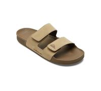 Quiksilver Herren Rivi Leather Sandale, Tan 1, 45 EU