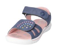 Ricosta Mädchen Riemchensandalen SARAH, Blau, Weite Mittel, Größe 32 EU