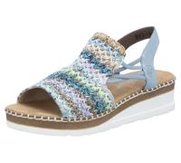 Rieker FSK Damen Sandalen für Damen, blau, Gr. 40 EU