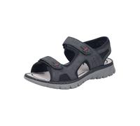 Sandale RIEKER "Rieker Sandalen Textil", Damen, Gr. 41, schwarz, Textil, Schuhe Sandale (66880368-41) schwarz
