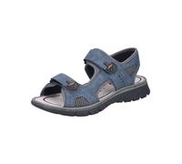 Sandale RIEKER "Rieker Sandalen Textil", Damen, Gr. 44, denim, Textil, Schuhe Sandale (65380849-44) denim