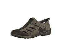 Sandale ROHDE "Rohde Sandalen Nubuk/Velours", Herren, Gr. 43, grau (anthrazit), Leder, Schuhe Sandale (81959333-43) anthrazit