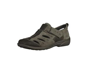 Sandale ROHDE "Rohde Sandalen Nubuk/Velours", Herren, Gr. 44, grau (anthrazit), Leder, Schuhe Sandale (81959333-44) anthrazit