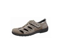 Sandale ROHDE "Rohde Sandalen Nubuk/Velours", Herren, Gr. 45, beige (hellbeige), Leder, Schuhe Sandale (50857306-45) hellbeige