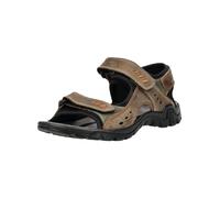 Sandale ROHDE "Rohde Sandalen Nubukleder", Herren, Gr. 42, braun (mocca), Nubukleder, Schuhe Sandale (94900704-42) mocca