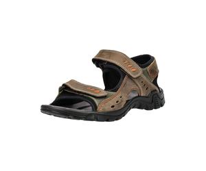 Sandale ROHDE "Rohde Sandalen Nubukleder", Herren, Gr. 42, braun (mocca), Nubukleder, Schuhe Sandale (94900704-42) mocca