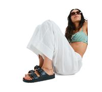 Roxy Badesandalen Kattie Damen Schwarz Größe 42