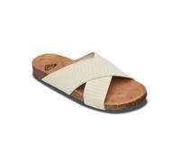 Sandale ROXY "Mannae Crossed", Damen, Gr. 7(37), taupe, Obermaterial: 100% Polyester-Textil, Futter: 100% Textil, Laufsohle: 100% EVA., Schuhe Sandale (18121363-7) taupe