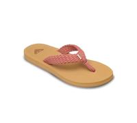 Sandale ROXY "Porto", Damen, Gr. 6(36), rosa (ginger spice), Obermaterial: 90% Baumwolle/10% Polyester, Futter: N/A, Laufsohle: 100% TPR.., Schuhe Sandale (77062041-6) ginger spice