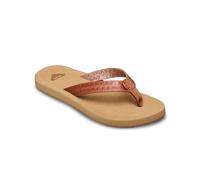 Sandale ROXY "Porto Motif", Damen, Gr. 6(36), tan, Obermaterial:Obermaterial: 95% synthetisches PU/5% Textilpolyester, Futter: k. A., Laufsohle: 100% TPR;, Schuhe Sandale (78961128-6) tan