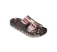 Sandale ROXY "Rg Kattie Glitter", Jungen, Gr. 1(31), schwarz, multi, Obermaterial:Obermaterial: 95% PVC/ 5% synthetische Kunststoffschnalle, Futter: N/A, Laufsohle: 100% synthetisches PVC;, Schuhe San