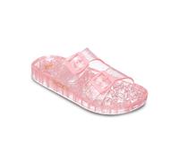 Sandale ROXY "Rg Kattie Glitter", Jungen, Gr. 2(32), plumeria, Obermaterial:Obermaterial: 95% PVC/ 5% synthetische Kunststoffschnalle, Futter: N/A, Laufsohle: 100% synthetisches PVC;, Schuhe Sandale (