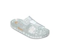 Sandale ROXY "Rg Kattie Glitter", Jungen, Gr. 3(33), silber, Obermaterial:Obermaterial: 95% PVC/ 5% synthetische Kunststoffschnalle, Futter: N/A, Laufsohle: 100% synthetisches PVC;, Schuhe Sandale (65