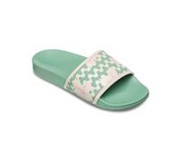 Roxy Slippy Print Damen Badesandalen hellgrün/rosa - 40