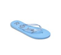 Sandale ROXY "Viva Sparkle", Damen, Gr. 10 (41), blau jay, silber, Obermaterial:Obermaterial: 98% Synthetikmaterial, 2% Metall / Futter: 100% Synthetikmaterial / Außensohle: 100% Moosgummi;, Schuhe Sa