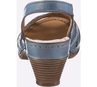 Sandale GEMINI, Damen, Gr. 36, blau (royalblau), Glattleder, Schuhe Sandale (31424639-36) royalblau
