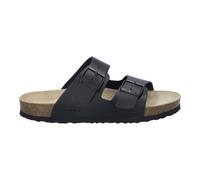 Josef Seibel Herren Sandaletten Josef 01, Männer Sandalen,Weite G (Normal),Sommersandalen,bequem,flach,Sommerschuhe,schwarz,46 EU